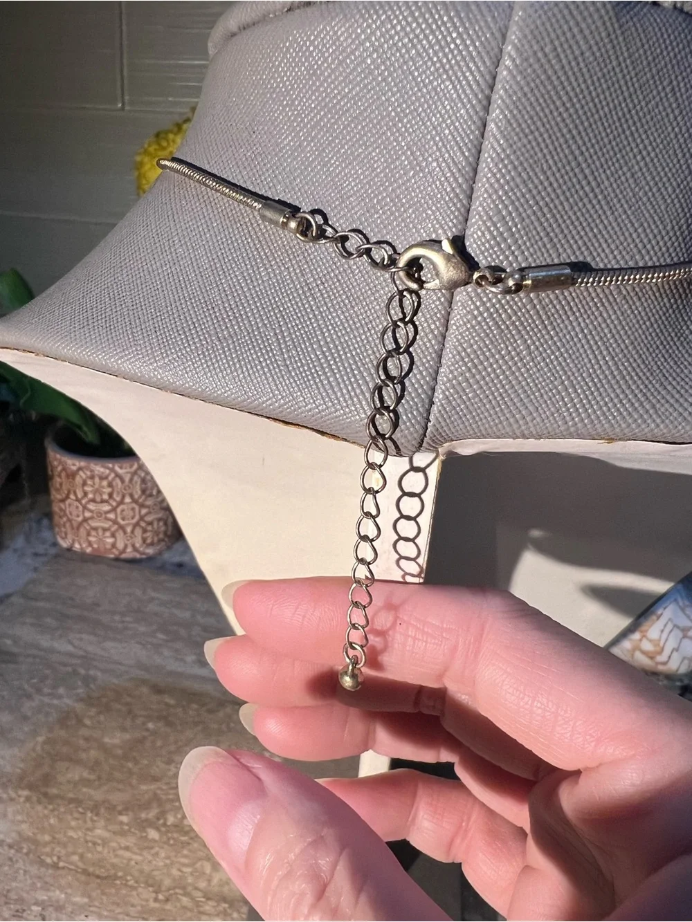 Boho Vintage Turquoise Stone Tassel Pendant Necklace -very cool